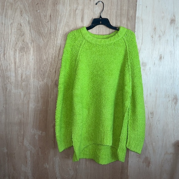 NWOT Free People Teddy Sweater Tunic, M - Picture 3 of 12